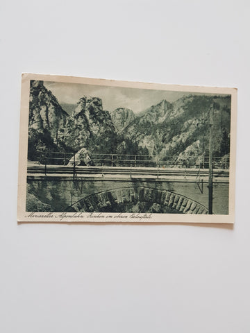 AK Mariazeller Alpenbahn Zinken im oberen Erlauftale. (1921-22)