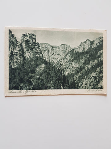 AK Mariazeller Alpenbahn. In den Zinken. (1922)