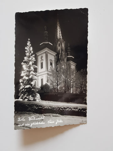 AK Mariazell. Frohe Weihnachten...