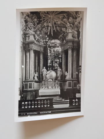 AK Mariazell. Hochaltar.