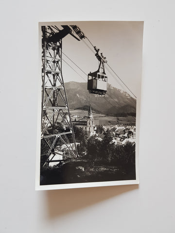 AK Mariazell mit der Schwebebahn auf die Bürgeralpe.