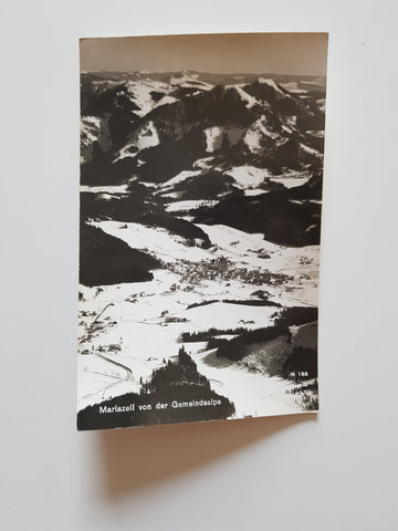 AK Mariazell von der Gemeindealpe.