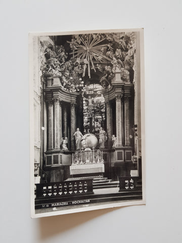 AK Mariazell. Hochaltar.