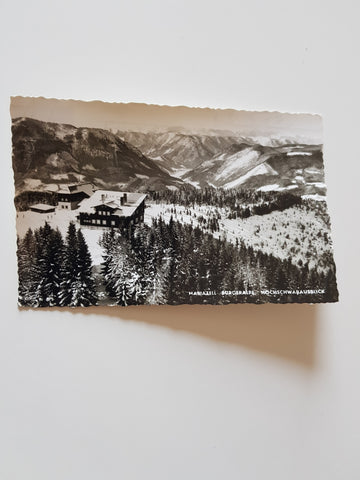 AK Mariazell. Bürgeralpe. Hochschwabausblick.