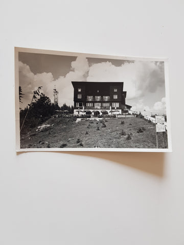 AK Bürgeralpe - Berghotel. Besitzer: Karl Stenitzer.