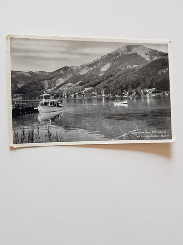 AK Erlaufsee bei Mariazell. (1954)