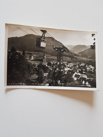 AK Mariazell und Bürgeralpe Seilbahn. (1940-41)
