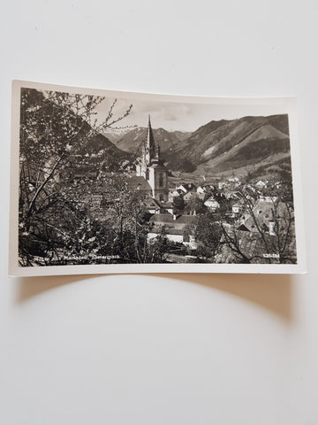 AK Motiv aus Mariazell. (1950-51)