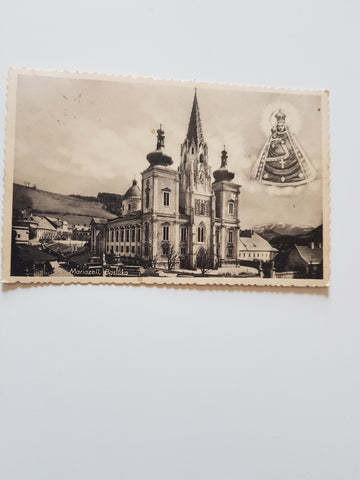 AK Mariazell. Basilika. (1936)