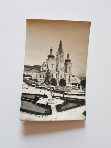 AK Mariazell. Wallfahrtskirche. (1935)