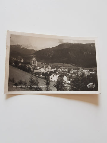 AK Mariazell. Wallfahrtskirche. (1931)