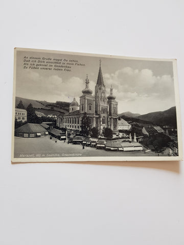 AK Mariazell. Gnadenkirche.