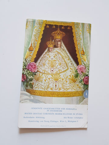 AK Gekrönte Gnadenmutter von Mariazell in Steiermark.
