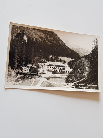 AK JUgenderholungsheim des ÖGB Siegmundsberg bei Mariazell.