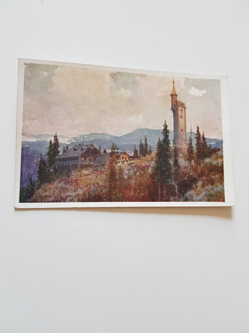 AK Mariazell. Bürgeralpe. (Ludwig Prinz pinx)