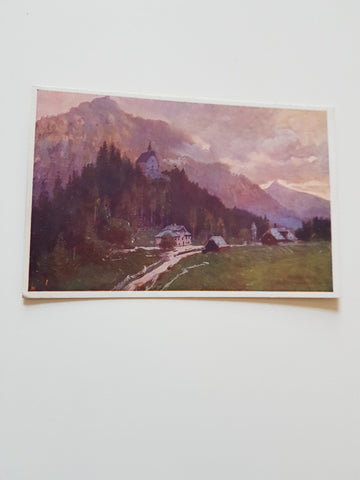 AK Siegmunds-Kapelle Maria Zell-Ursprung. (Ludwig Prinz pinx)