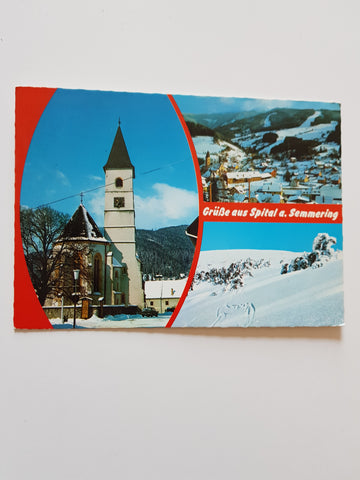 AK Grüße aus Spital am Semmering.