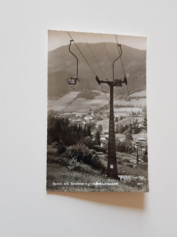 AK Spital am Semmering mit Stuhlecklift.