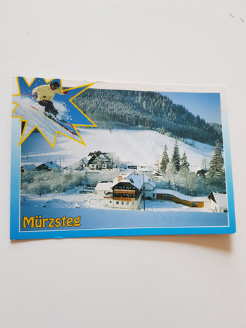 AK Mürzsteg. Gasthof Schönauer.