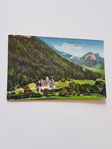 AK Mürzsteg. Kaiserliches Jagdschloss. (1912)