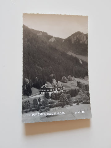 AK Mürzsteg. Jagdschloss.