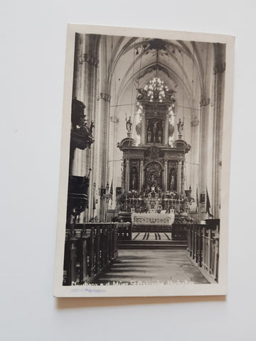 AK Neuberg an der Mürz. Stiftskirche. Hochaltar.
