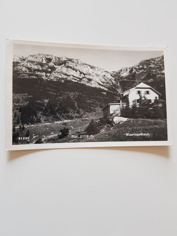AK Rax. Waxriegelhaus. (1956)