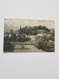 AK Bruck an der Mur. Partie an der Mürz mit Schloßberg. (1912-13)