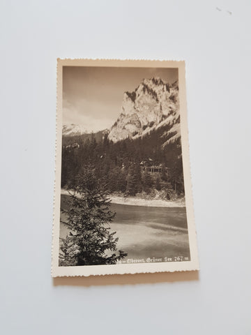 AK Tragöß-Oberort, Grüner See. (1941)