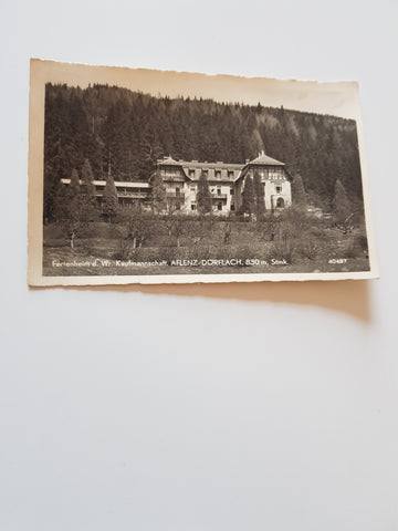 AK Ferienheim d. Wr. Kaufmannschaft Aflenz-Dörflach.