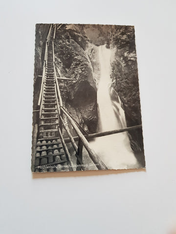 AK Bärenschützklamm. 6 Leitern.
