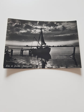 AK Lido di Jesolo. Crepuscolo.