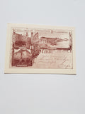 AK Grado (Reprint). Hotel All'Angelo D'Oro.