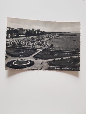 AK Grado. Giardino e spiaggia.