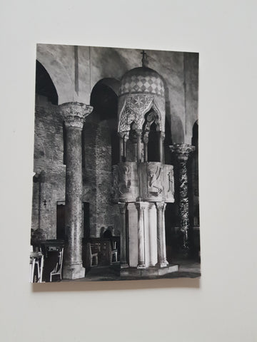 AK Grado - Interno del Duomo. Ambone.