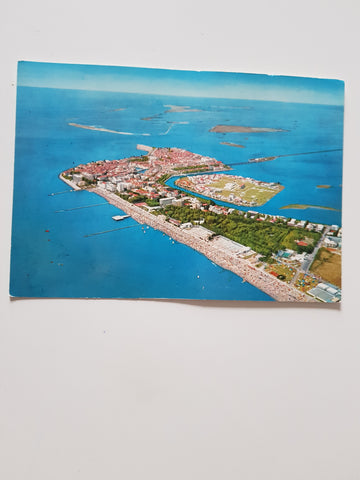 AK Grado. L'isola del Sole dall'aereo.
