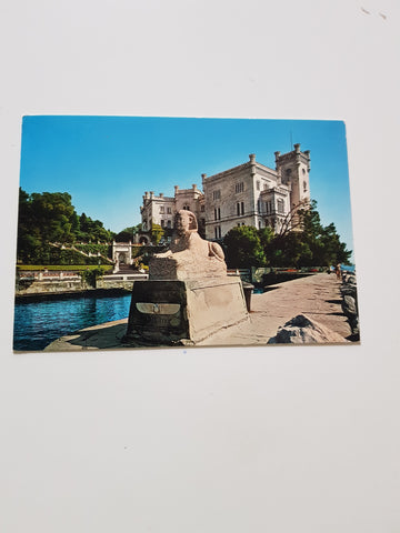 AK Trieste. Castello di Miramare.