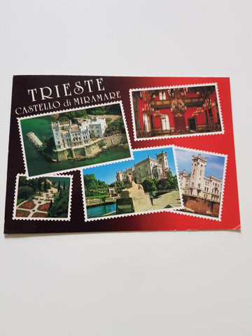 AK Trieste. Castello di Miramare.
