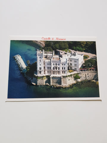 AK Trieste. Castello di Miramare.