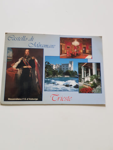 AK Trieste. Castello di Miramare.