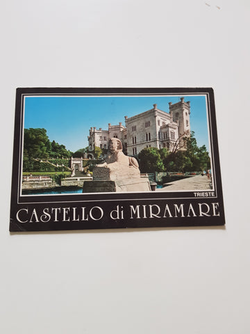 AK Trieste. Castello di Miramare.
