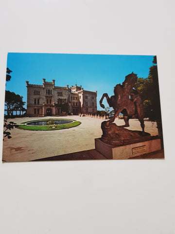 AK Trieste. Castello di Miramare.