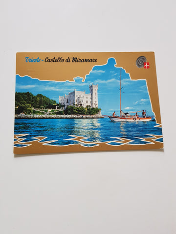 AK Trieste. Castello di Miramare.