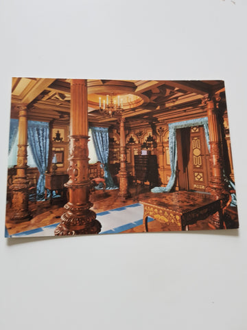 AK Trieste. Castello di Miramare. Sala IV La sala Novara.