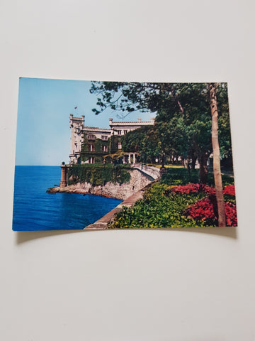 AK Trieste. Castello di Miramare.