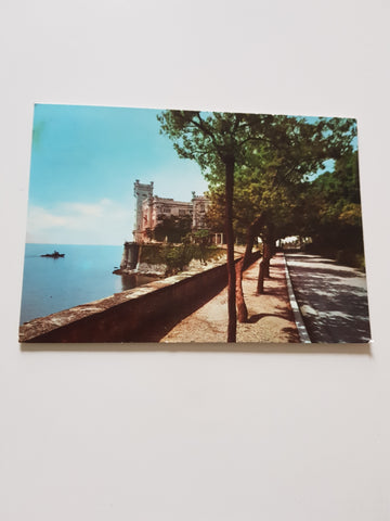 AK Trieste. Castello di Miramare.