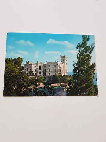 AK Trieste. Castello di Miramare.