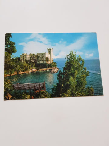 AK Trieste. Castello di Miramare.