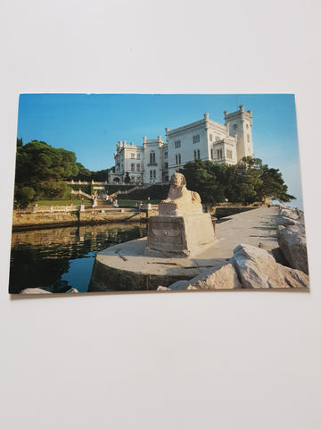 AK Trieste. Castello di Miramare.
