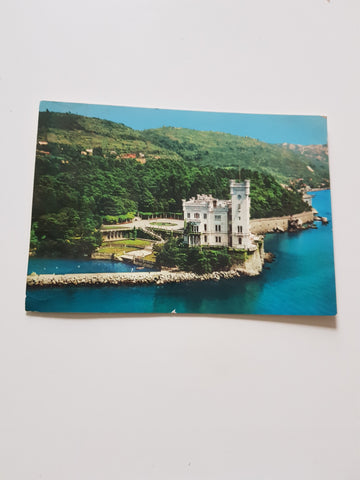 AK Trieste. Castello di Miramare.